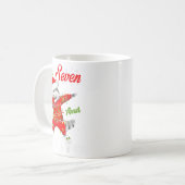 Mug 67 Noël Drôle Six Sept Bruh Meme Brainrot Sa (Devant gauche)