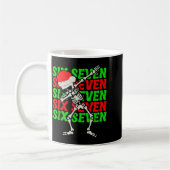Mug 67 Noël Drôle Six Sept Mème Brainrot Dabbing (Gauche)