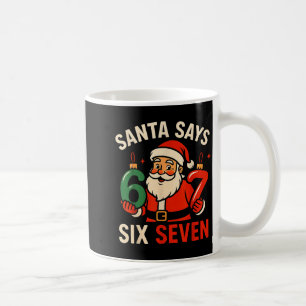 Mug 67 Noël Santa Six Sept 6 7 Mème Garçon Filles Ki