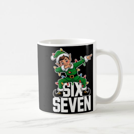 Mug 67 Noël Six Sept 6 7 Mème Drôle Elfe Dabbing (Droite)