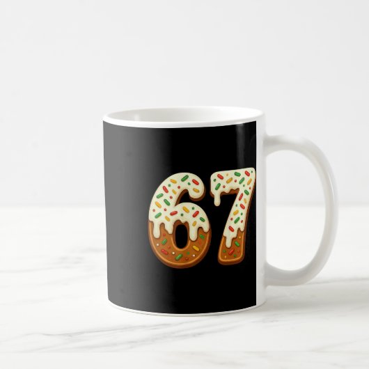 Mug 67 Noël Vacances 6 7 Mème Génération Alpha Arrière (Droite)