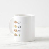 Mug 67 Opération de commande Dinde Prof de maths Actio (Devant gauche)