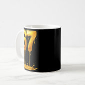 Mug 67 Or Dégoulinant Drôle Six Sept Mème Garçons Enfa (Devant gauche)