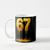 Mug 67 Or Dégoulinant Drôle Six Sept Mème Garçons Enfa (Gauche)