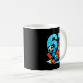 Mug 67 Penguin Soccer Funny Winter Meme Gift  (Devant droit)