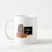 Mug 67 Prof de maths Squelette Halloween Racine 4489 D (Gauche)