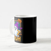 Mug 67 Prof Halloween Fantôme Six Sept Mème Math Humou (Devant gauche)