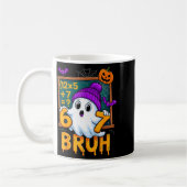 Mug 67 Prof Halloween Fantôme Six Sept Mème Math Humou (Gauche)