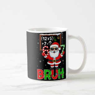 Mug 67 Prof Noël Santa Six Sept Mème Équation Math
