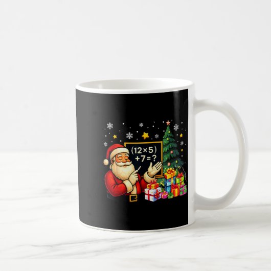 Mug 67 Prof Santa Noël Six Sept Mème Brainrot (Droite)