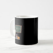 Mug 67 Professeur Fantôme d'Halloween Six Sept Mème Bl (Devant gauche)