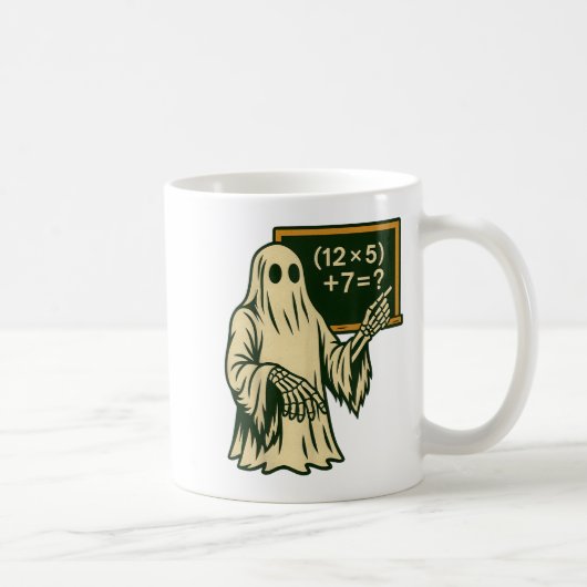 Mug 67 Professeur Halloween Fantôme Six Sept Mème Brai (Droite)