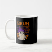 Mug 67 Professeur Halloween Fantôme Six Sept Mème Math (Gauche)