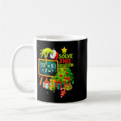 Mug 67 Professeur Vert Noël Six Sept Meme Brainrot (Gauche)