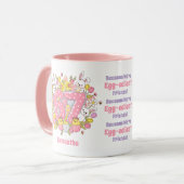 Mug 67 Reasons We’re Egg-cellent Friends! Easter (Devant gauche)