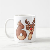 Mug 67 Renne de Noël Mème (Gauche)
