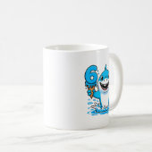 Mug 67 Shark Six Seven Ice Cream Drip Funny Gen Alpha (Devant droit)