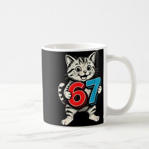 Mug 67 Six Seven 6 7 Chat Drôle