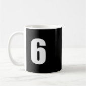 Mug 67 Six Seven 6 7 Création de Mème Drôle 6 7 Devant (Gauche)