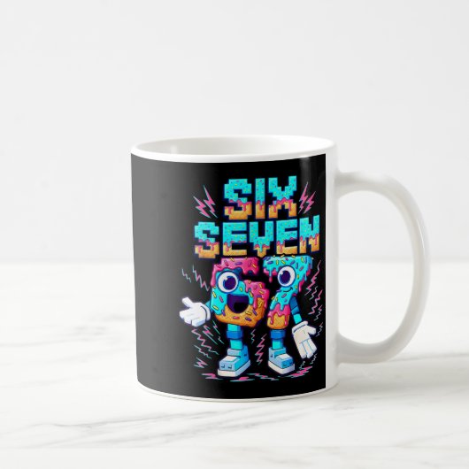 Mug 67 Six Seven 6-7 - Funny Italian Brainrot Ice Crea (Droite)