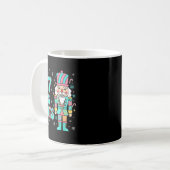Mug 67 Six Seven Birthday Nutcracker Holiday Funny Chr (Devant gauche)