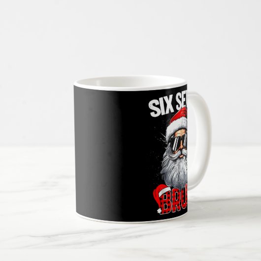 Mug 67 Six Seven Bruh Funny Christmas 6 7 Meme Men Wom (Devant droit)