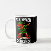 Mug 67 Six Seven Bruh Funny Christmas Dabbing Elf 6 7  (Gauche)
