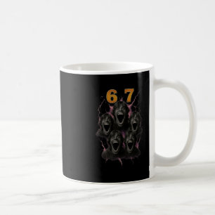 Mug 67 Six Seven Contrefaçon 6 7 Conception de Mème Dr