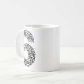 Mug 67 Six Seven Cool Conception Correspondant 6 Et 7 (Devant gauche)
