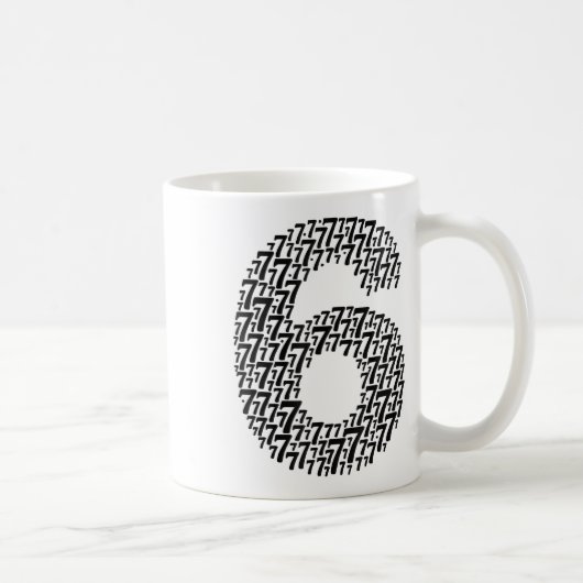 Mug 67 Six Seven Cool Conception Correspondant 6 Et 7 (Droite)