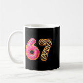 Mug 67 Six Seven Donut Meme Funny Sweet Sprinkles  (Gauche)