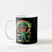 Mug 67 Six Seven Drôle 6 7 Mème Saint-Patrick Leprec (Gauche)