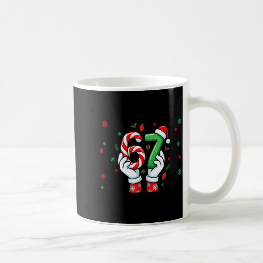 Mug 67 Six Seven Funny Christmas Joke 6 7 Meme Boys Gi (Droite)