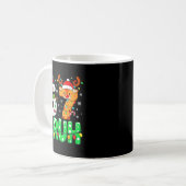 Mug 67 Six Seven Funny Snowman Reindeer Bruh 6 7 Meme  (Devant gauche)