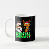 Mug 67 Six Seven Funny Snowman Reindeer Bruh 6 7 Meme  (Gauche)