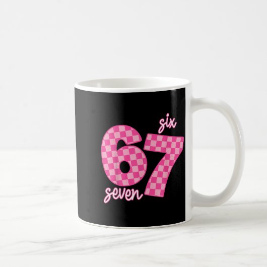 Mug 67 Six Seven Meme  (Droite)