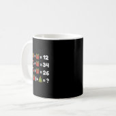 Mug 67 Six Seven Mème Math Noël Équation Logique Pu (Devant gauche)