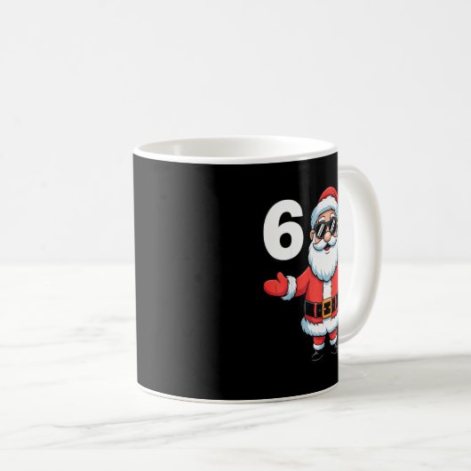 Mug 67 Six Seven Santa Xmas Christmas (Devant droit)