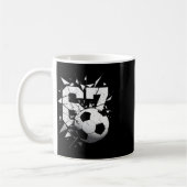 Mug 67 Six Seven Soccer Gen Alpha Brainrot Meme  (Gauche)