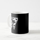 Mug 67 Soccer Ice Cream Drip Gen Alpha Six Seven Meme (Devant gauche)