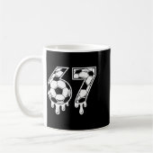 Mug 67 Soccer Ice Cream Drip Gen Alpha Six Seven Meme (Gauche)