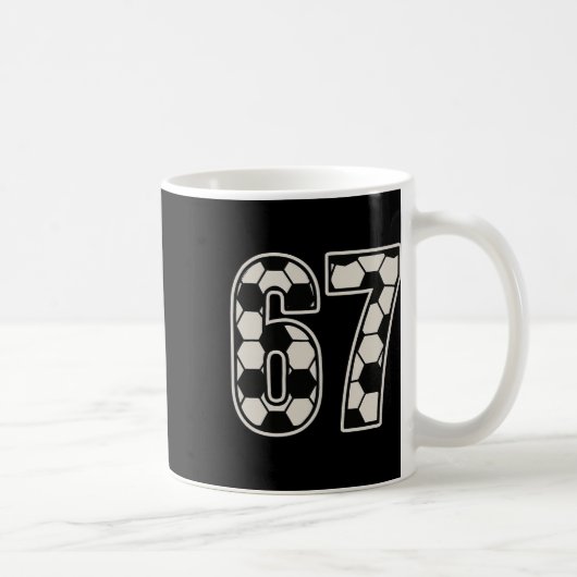 Mug 67 Soccer Six Seven 6 7 Mème 67 _1 (Droite)