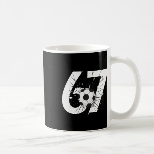Mug 67 Soccer Six Seven 6 7 Meme 67 _3 (Droite)