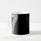 Mug 67 Soixante-Sept Conception de costume d'Halloween (Devant gauche)