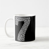Mug 67 Soixante-Sept Conception de costume d'Halloween (Gauche)