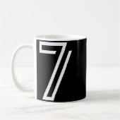 Mug 67 Soixante-Sept Conception de costume d'Halloween (Gauche)