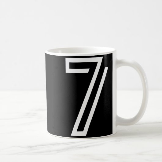 Mug 67 Soixante-Sept Conception de costume d'Halloween (Droite)