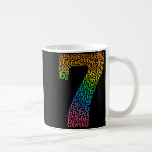 Mug 67 Soixante-Sept Costume Halloween Arc-en-Ciel Drô