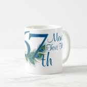 Mug # 67 - soixante-septième anniversaire de mariage (Devant droit)