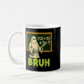 Mug 67 Teacher Halloween Ghost Six Seven Meme Brainrot (Gauche)